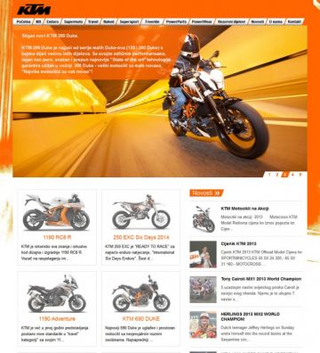 KTM Croatia - Home Page