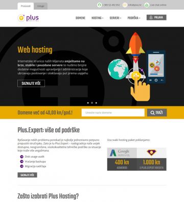 Plus.hr - Home page