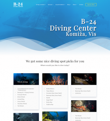 Diving center B24 Vis Komiza Home2