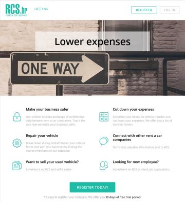 RCS.hr - Landing Page