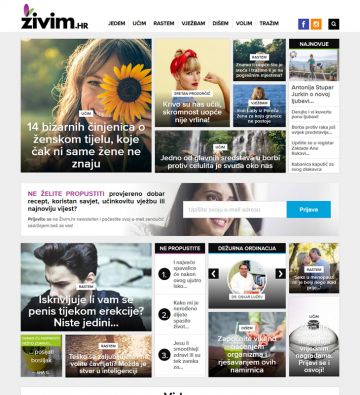 Zivim.hr - Home page