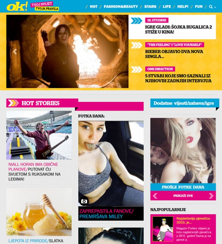 Okjeok.hr - Home page